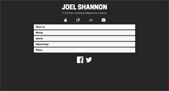 Desktop Screenshot of joelshannon.us